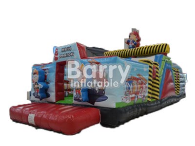  Pompier Sam Commercial Use Outdoor Inflatable Kids Playground  BY-IP-068